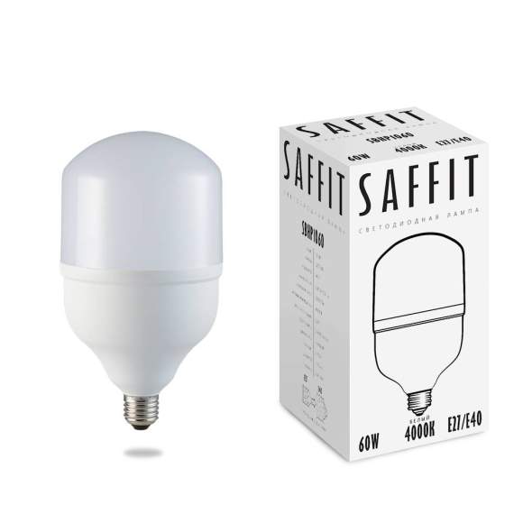 Светодиодная промышленная лампа E27-E40 60W 4000K (белый) Saffit SBHP1060 55096