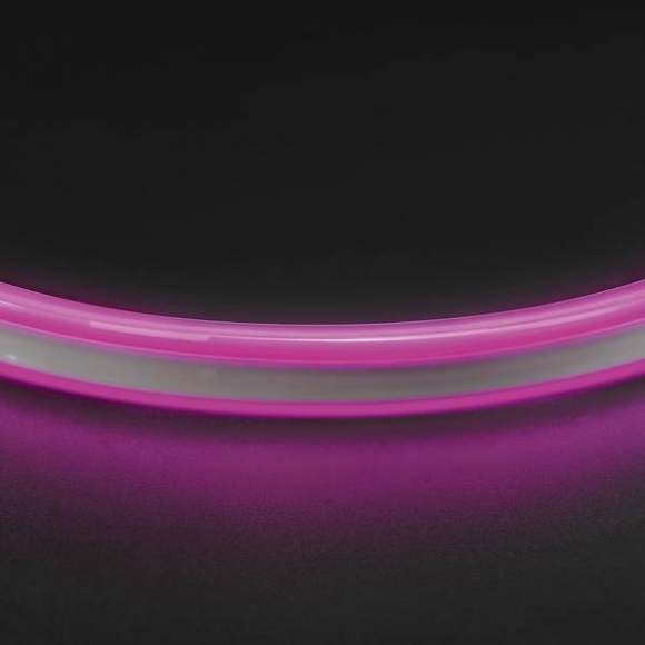 1м. Неоновая лента фиолетового цвета 9,6W, 220V, 120LED/m, IP65 Neoled Lightstar 430108