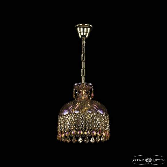 Подвесной светильник Bohemia Ivele Crystal 14781/25 G Leafs M777