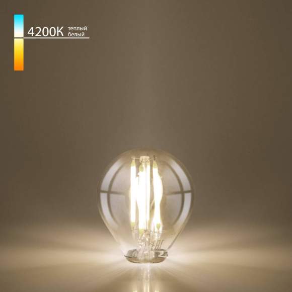 Филаментная светодиодная лампа E14 6W 4200K (белый) Elektrostandard Mini Classic G45 BLE1435 (a055350)