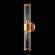 Бра Crystal Lux с лампочками SANCHO AP2 GOLD+Lamps E14 Свеча