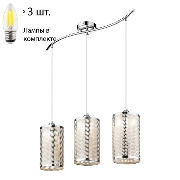 Подвесной светильник с лампочками Velante 227-106-03+Lamps E27 Свеча