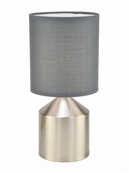 Настольная лампа Escada 709/1L E14*40W Grey/Chrome DANA
