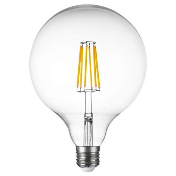 Филаментная светодиодная лампа E27 10W 3000K (теплый) G125 Lightstar 933202