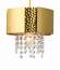 Подвесной светильник с хрусталем Natali Kovaltseva EMPIRE 76014/1W GOLD