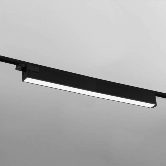 Трехфазный LED светильник 28W 4200К (белый) для трека X-Line Elektrostandard X-Line черный матовый 28W 4200K (LTB55) трехфазный (a052446)