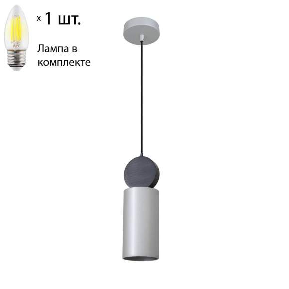 Подвесной светильник с лампочкой Favourite Otium 2270-1P+Lamps Е27 Свеча