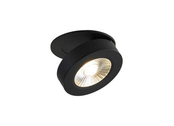 Встраиваемый поворотный светодиодный светильник (блок питания в комплекте) Donolux Sun DL18961R12W1B