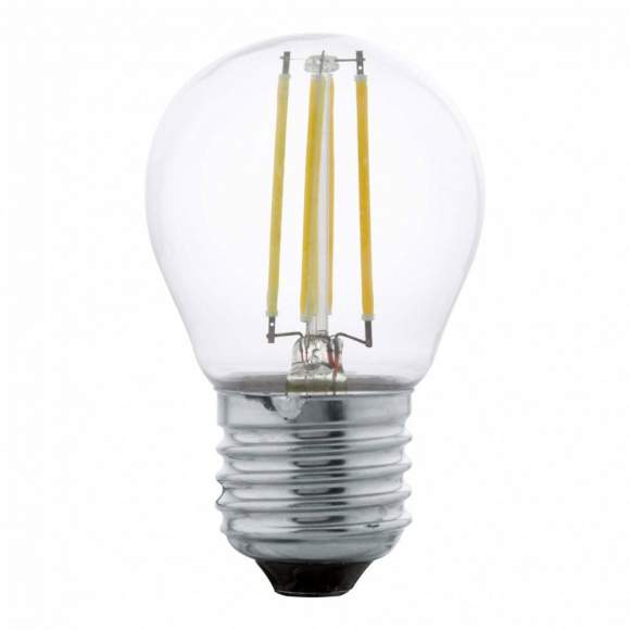 11762 Лампа LED филаментная прозрачная G45 E27 Eglo