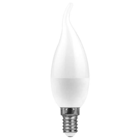 Светодиодная лампа E14 9W 6400K (холодный) Feron LB-570 38136