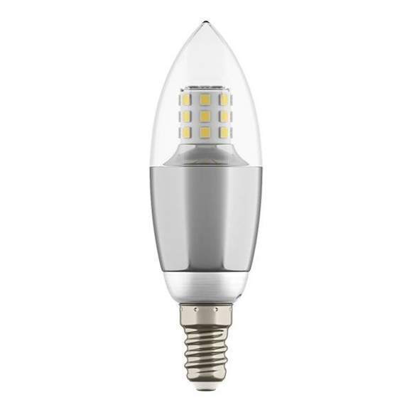 Светодиодная лампа E14 7W 3000K (теплый) C35 LED Lightstar 940542