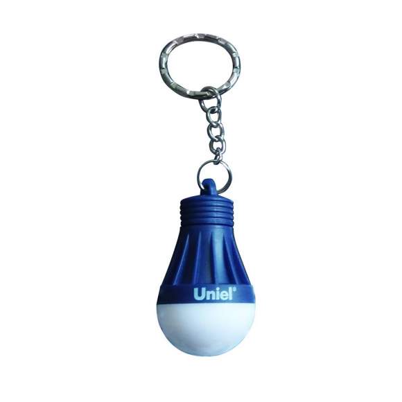 Светодиодный фонарь-брелок на батарейках 1LED Uniel Стандарт S-KL023-T BLUE (UL-00004093)