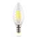 Филаментная светодиодная лампа E14 6W 2800К (теплый) Crystal Voltega 7027