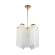 Подвесная люстра с лампочками Favourite Nubes 2966-5P+Lamps E14 Свеча