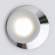 Встраиваемый светильник Elektrostandard 124 MR16 белый/серебро (a053357)