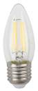 Филаментная светодиодная лампа Е27 7W 2700К (теплый) Эра F-LED B35-7W-827-E27 (Б0027950)