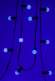 Светодиодная лампа Е27 3W 3000К (синий) Белт-лайт Эра ERABL50-E27 A50 (Б0049578)