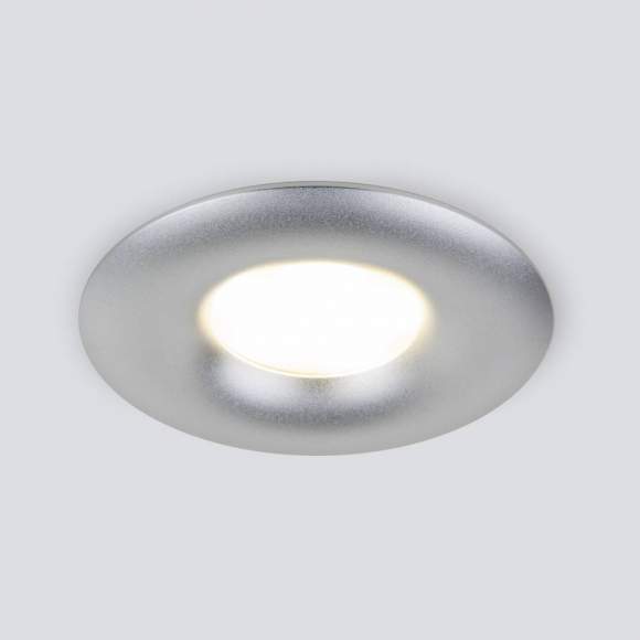 Встраиваемый светильник Elektrostandard 123 MR16 серебро (a053356)