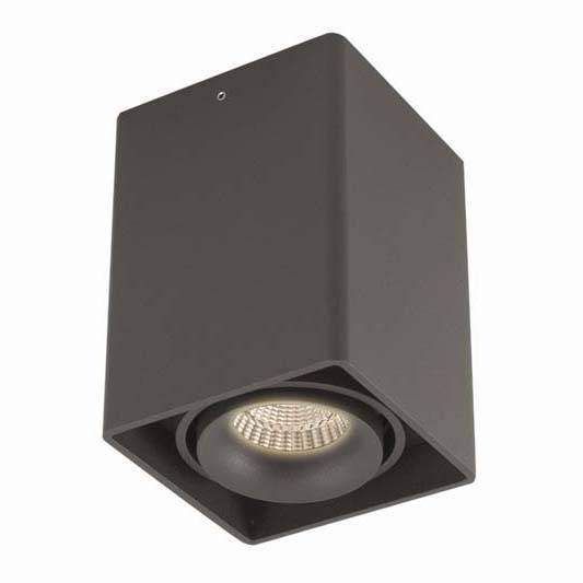 Dl18611/01WW-SQ Shiny black Накладной точечный светильник Donolux