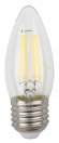 Филаментная светодиодная лампа Е27 7W 4000К (теплый) Эра F-LED B35-7W-840-E27 (Б0027951)