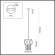 Подвесной светильник с лампочкой Odeon Light Stala 4811/1+Lamps E14 Свеча