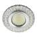 Встраиваемый светильник с LED подсветкой Fametto Luciole DLS-L138 Gu5.3 Glassy/Clear (UL-00003868)