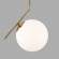 50153/1 латунь Подвесной светильник со стеклянным плафоном Eurosvet Frost