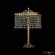 Настольная лампа Bohemia Ivele Crystal 19202L6/25IV G Balls