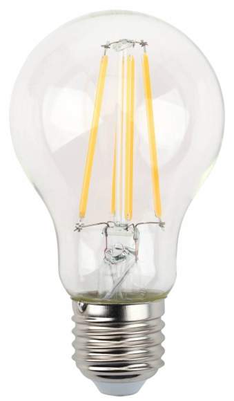 Филаментная светодиодная лампа Е27 11W 2700К (теплый) Эра F-LED A60-11W-827-E27 (Б0035025)