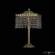 Настольная лампа Bohemia Ivele Crystal 19202L6/25IV G Drops