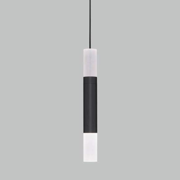 Подвесной светодиодный светильник Eurosvet Axel 50210/1 LED черный (a054205)