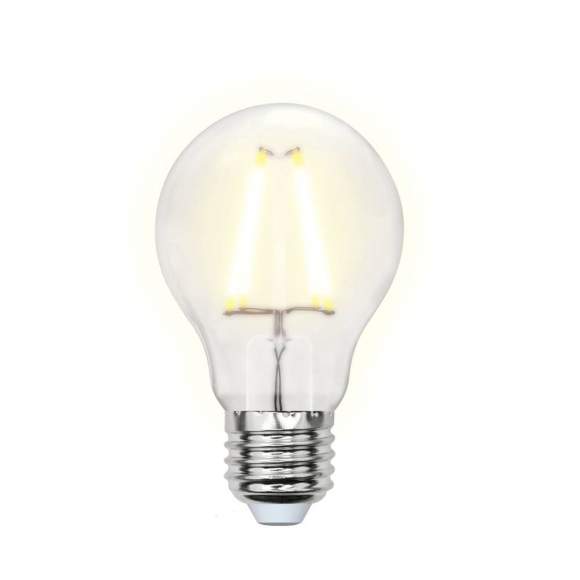 Филаментная светодиодная лампа E27 8W 3000K (теплый) Sky Uniel LED-A60-8W-WW-E27-FR PLS02WH (UL-00000304)