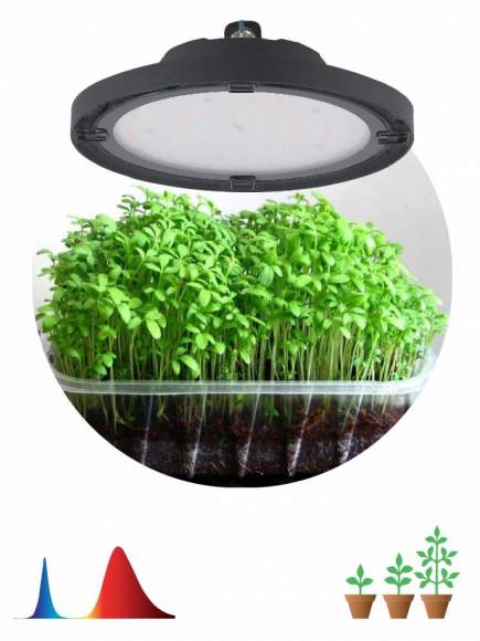 Фитопрожектор для растений светодиодный Эра FITO-50W-RB-LED-UFO (Б0053280)