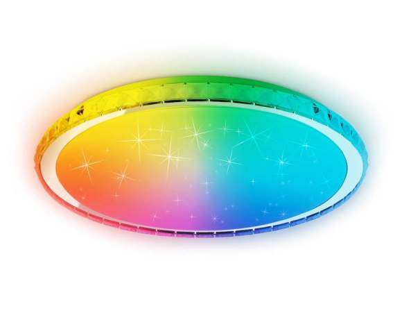 Светодиодный светильник c подсветкой RGB и ПДУ (инфракрасный) Ambrella light Dance FF501