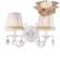 Бра с лампочками Favourite Alla 1729-2W+Lamps E14 Свеча