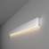 Линейный светодиодный накладной односторонний светильник 78см 15Вт 4200К матовое серебро