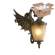Уличный настенный светильник с лампочкой  Favourite Dragon 1717-1W+Lamps А60