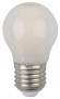 Светодиодная лампа Е27 7W 4000К (белый) Эра F-LED P45-7W-840-E27 frost (Б0027959)