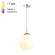 Подвесной светильник Lumion Summerс лампочкой 4543/1+Lamps E27 Свеча