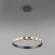 Подвесной светодиодный светильник с пультом управления Евросвет Chain 90164/1 сатин-никель a045375
