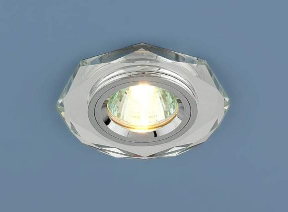 8020 MR16 SL зеркальный/серебро Точечный встраиваемый светильник Elektrostandard (a030532)