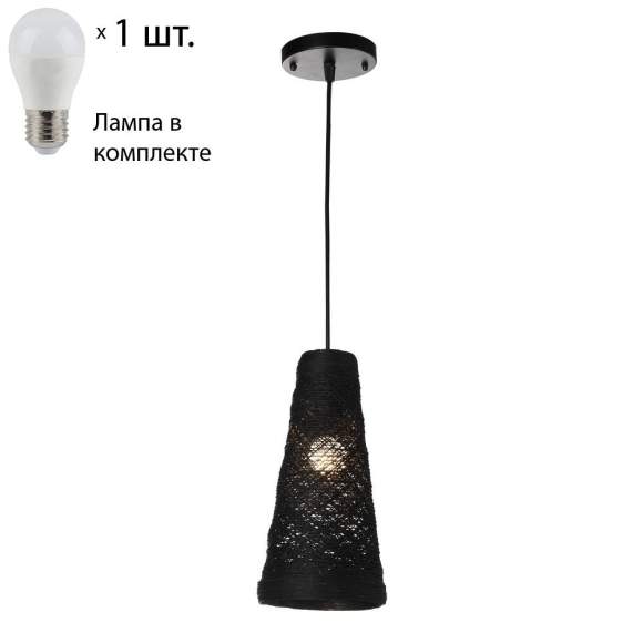 Подвесной светильник с лампочкой Velante 567-726-01+Lamps E27 P45
