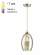 Подвесной светильник Lumion Sapphire с лампочкой 4489/1+Lamps E27 Свеча
