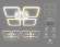 Потолочная светодиодная люстра с пультом ДУ (инфракрасный) Ambrella light Acrylica FA4375