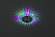 Точечный встраиваемый светильник c разноцветной светодиодной подсветкой ЭРА DK LD4 SL/RGB Б0019207