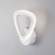 Настенный светодиодный светильник Eurosvet Friori 90216/1 белый (a052234)