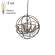 Подвесная люстра с лампочками Favourite Orbit 1834-5P+Lamps E14 Свеча