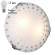 Потолочный светильник Sonex Quadro White с лампочками 162/K+Lamps E27 P45