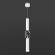 Подвесной светодиодный светильник Евросвет Lance 50191/1 LED белый/хром (a049108)
