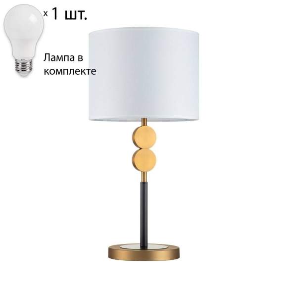 Настольная лампа  с лампочкой Favourite Roshe 2624-1T+Lamps А60
